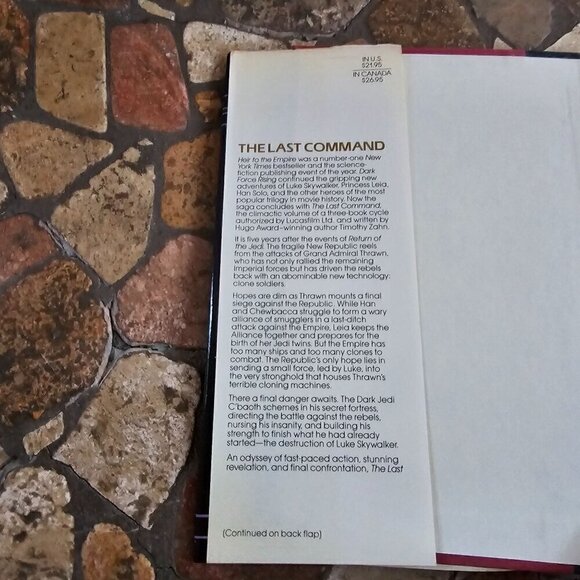 Star Wars: The Last Command By Timothy Zahn, Hardcover - Picture 6 of 7